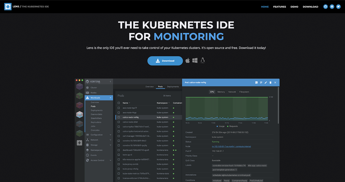 Using Lens to visualize and manage your clusters. by Logan