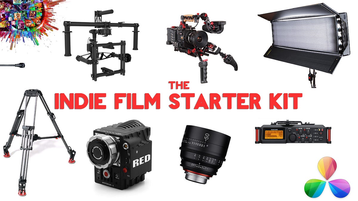 beginner filmmaker equipment. 