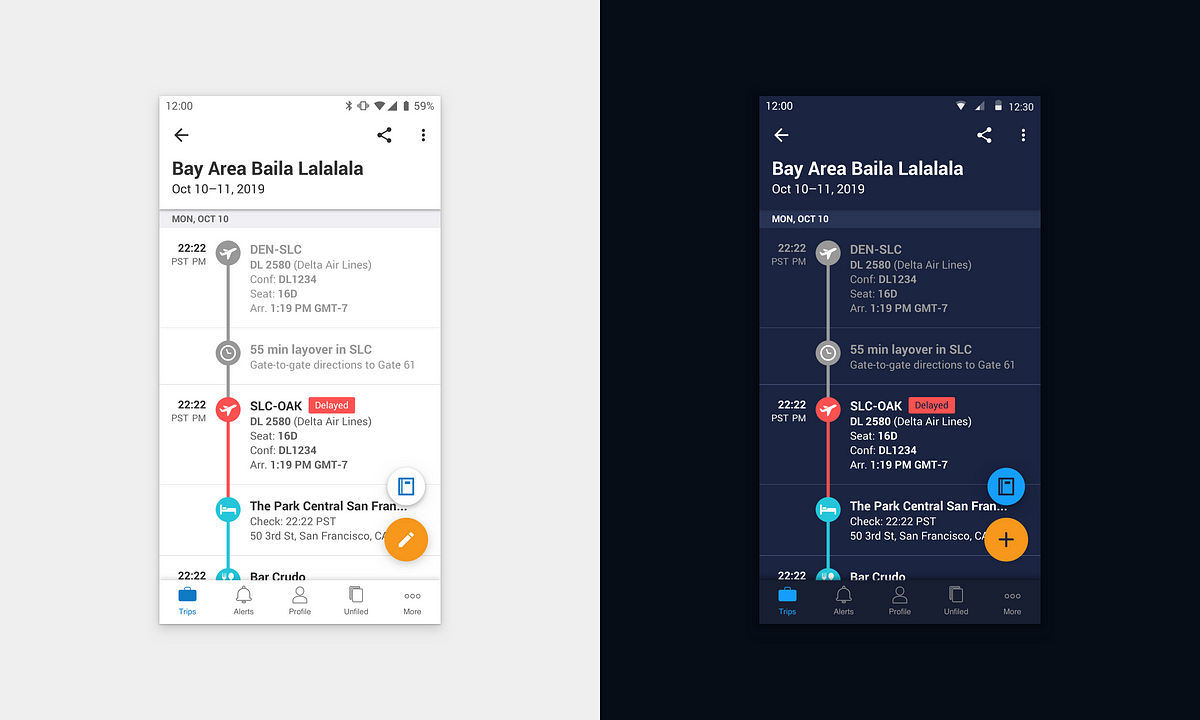 Stepping Out Of The Light Tips For The Design And Development Of Dark Mode By Kat Angeles Muzli Design Inspiration