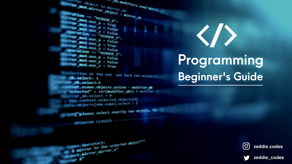 Programming: Beginner’s Guide - Noteworthy - The Journal Blog