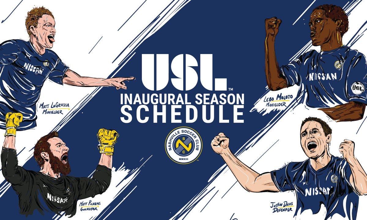 4 takeaways from Nashville SC’s first USL schedule by Connor Tapp