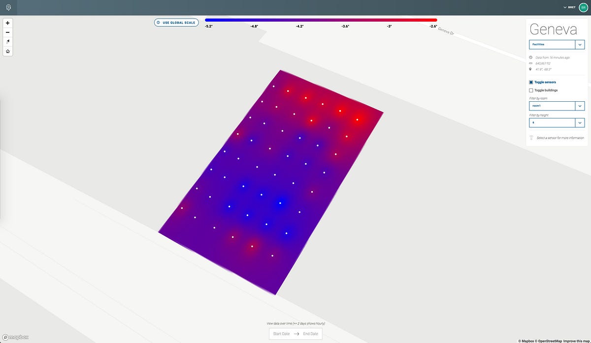 Temperature Gradient Maps with Mapbox GL | by Bret Kruse | ndustrial.io Blog