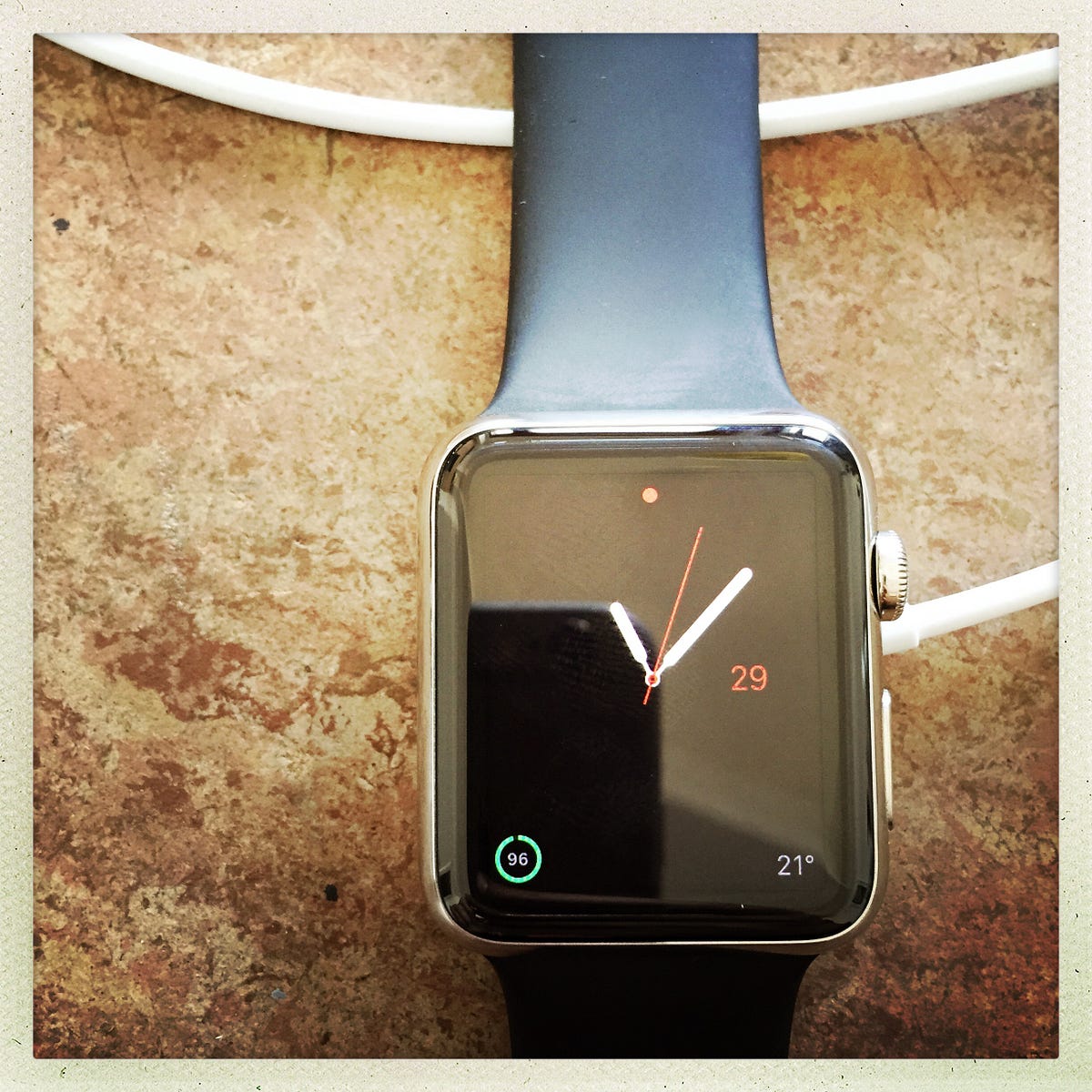 apple watch 1 second hand