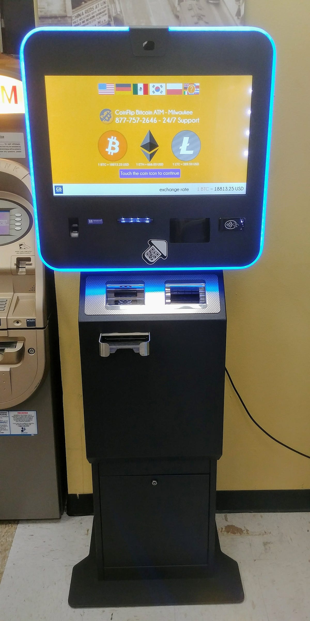 How to buy bitcoin with cash through a bitcoin atm coinflip cryptocurrency atm