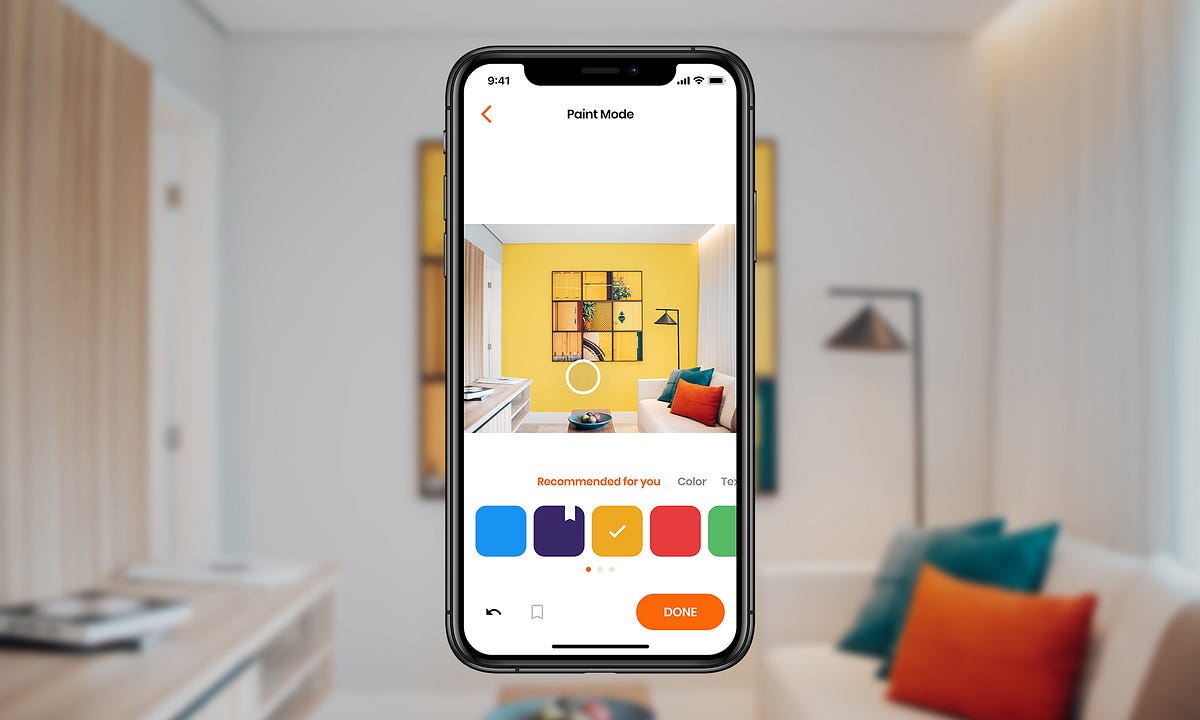 Designing an AI App that lets you visualize the look of your house