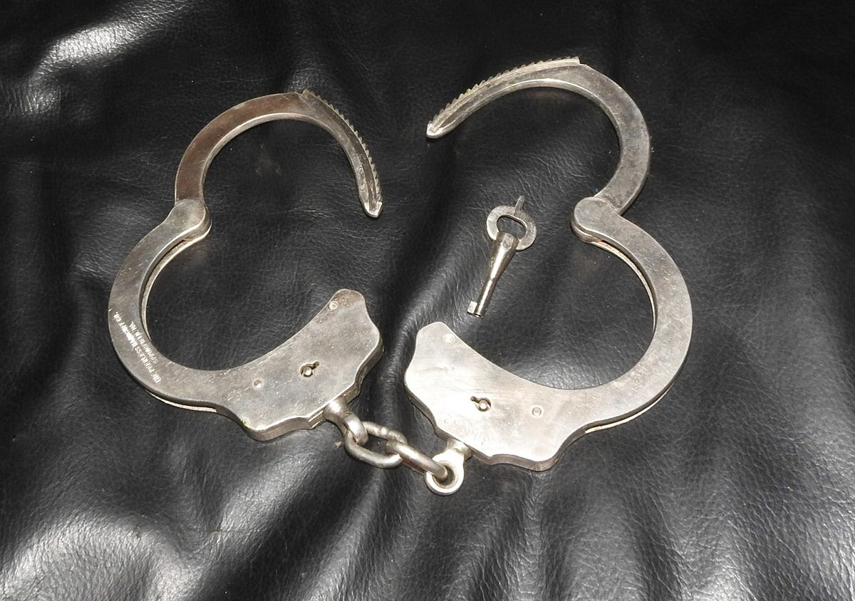 Chain Handcuffs in Safe Sane Bondage Play | The Toy Story