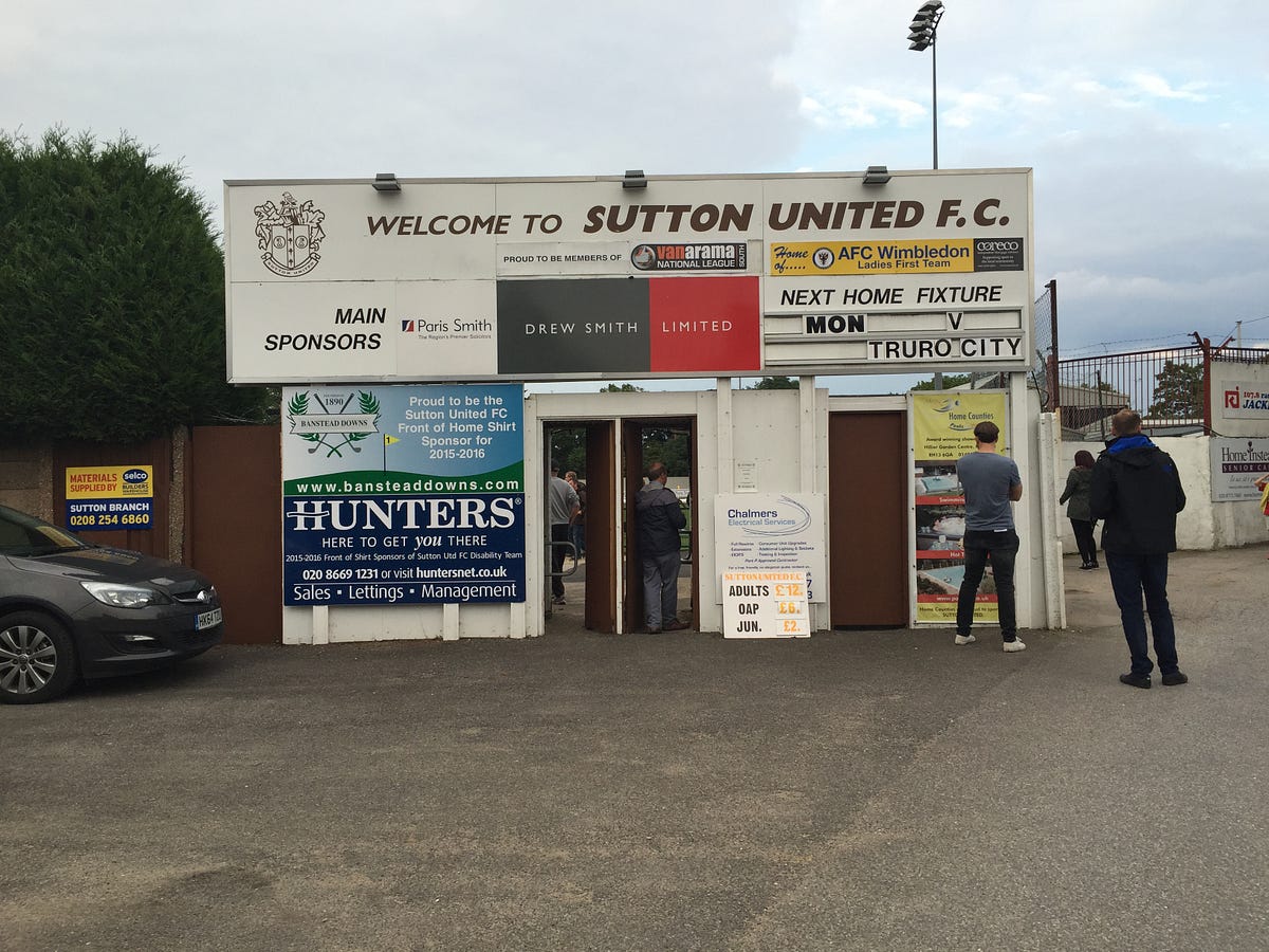 19 Gander Green Lane (Sutton United) — August 17, 2015 by Over Land and Ocean Over Land