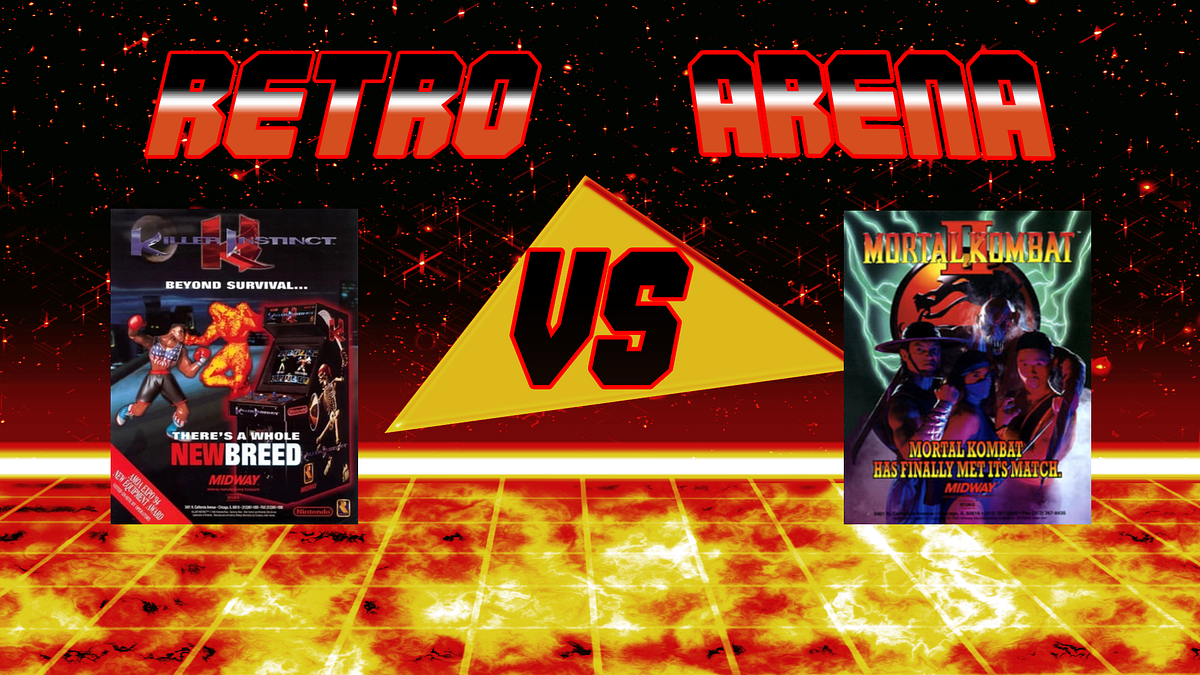 Retro Arena Killer Instinct vs Mortal Kombat II by Retro Gamer Medium