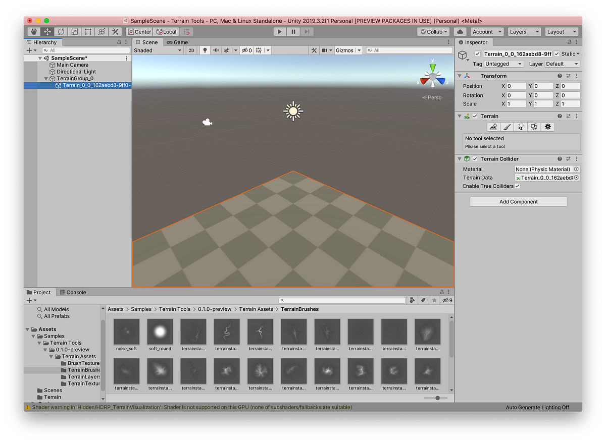   Unity Terrain Tools