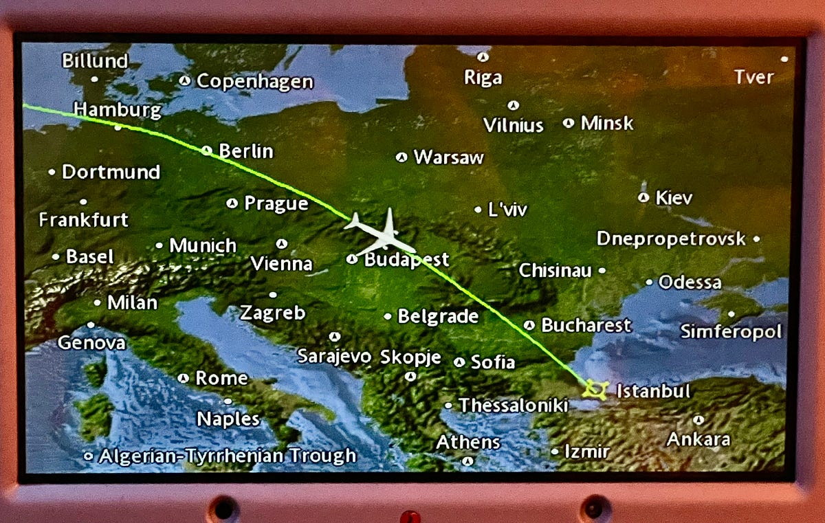 Turkish Airlines Business Class Houston (IAH) to Istanbul (IST) by