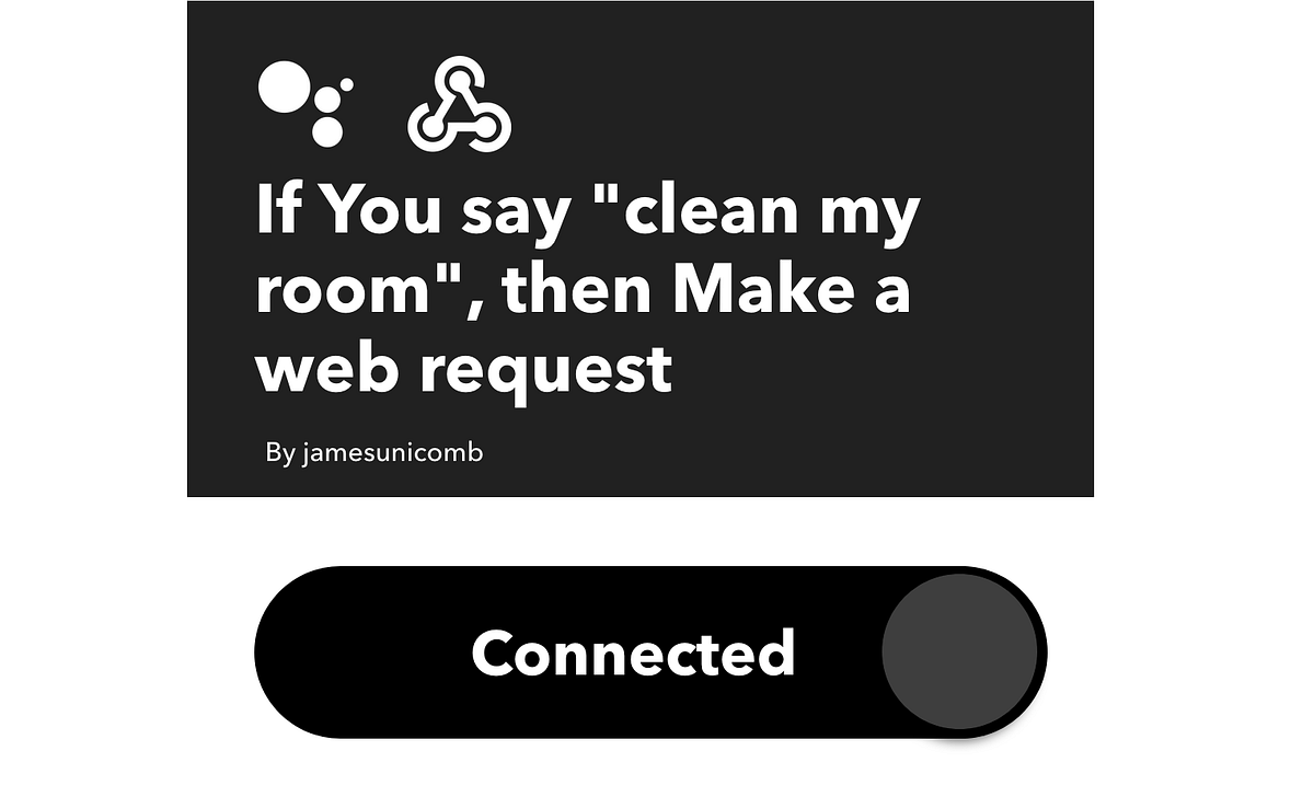 “Hey Google, clean my room …”. How to create a voice activated robot