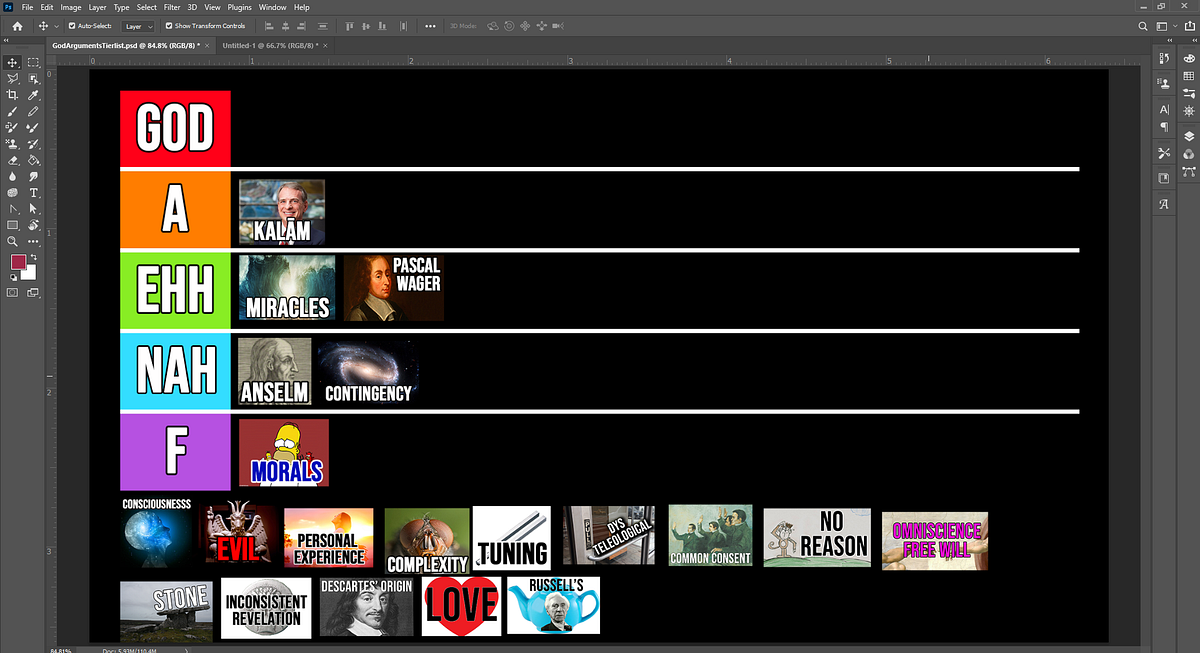 Tier Lists as a Teaching Tool in Philosophy by David W. Agler Dec