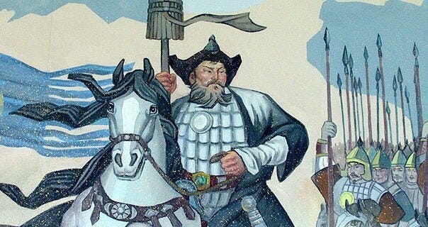 Чингисхан – «монгол» со славянской внешностью. ФАЛЬСИФИКАЦИЯ ИСТОРИИ