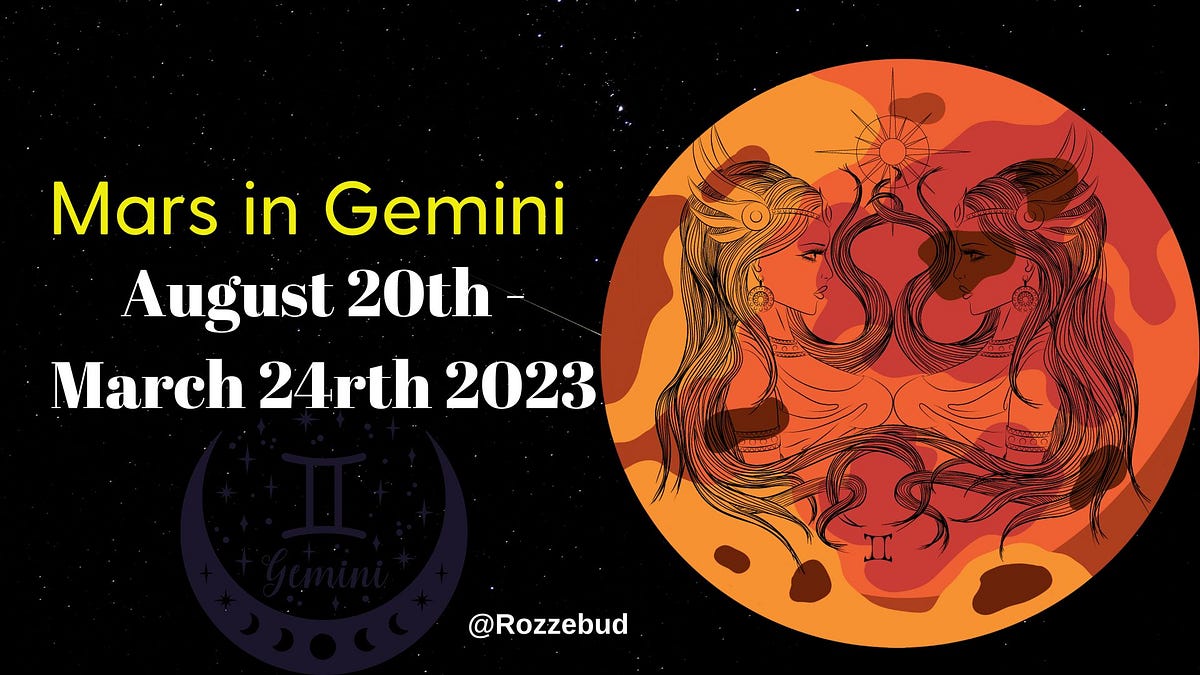 Manifesting Breakthroughs through Powerful Words — Mars in Gemini by