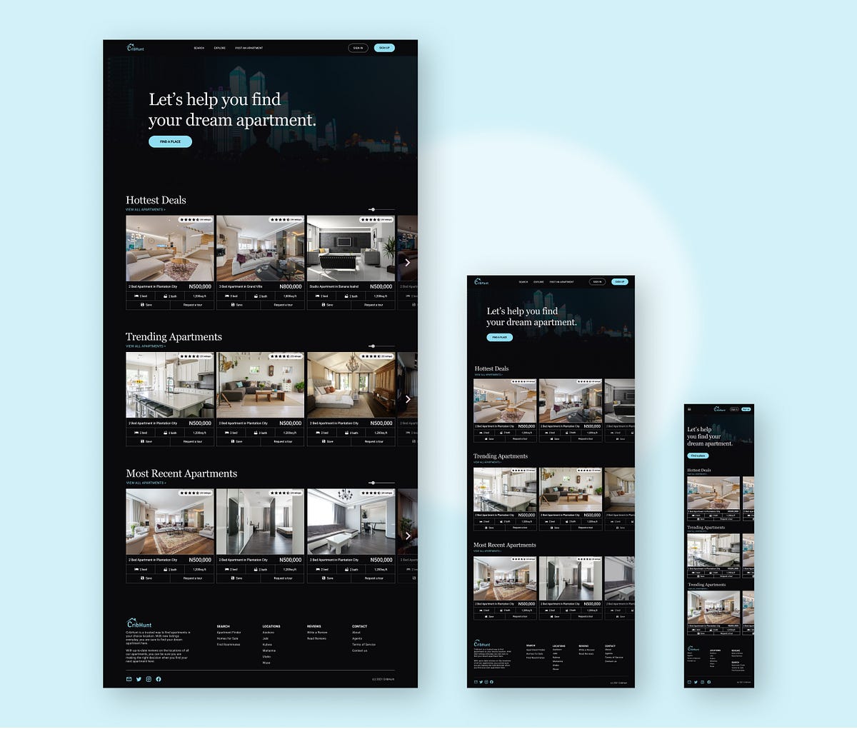 Designing a site for Finding Apartments — A UX Case Study by