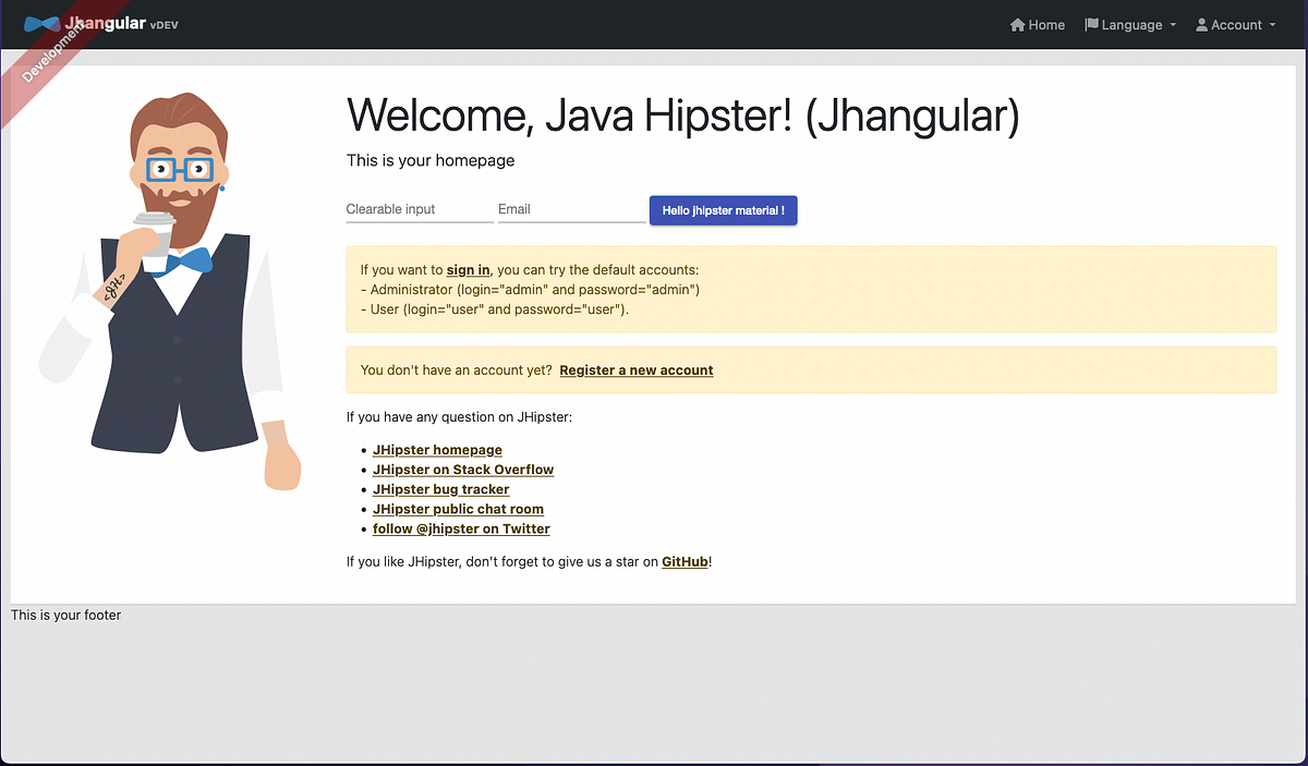 How to add angular material on an jhipster 7 x app by cyril casaucau
