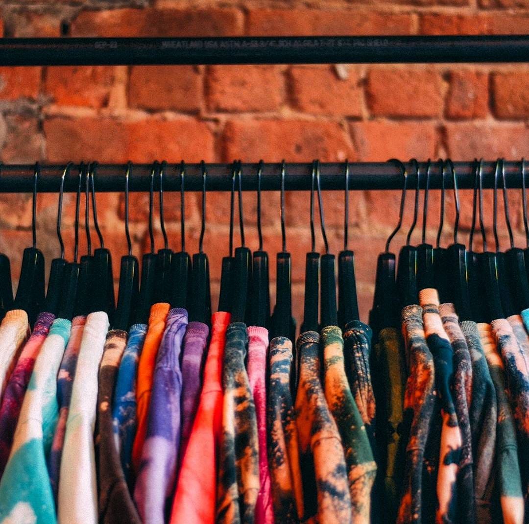 FlyDyes Vintage Acid Wash Crop Tops