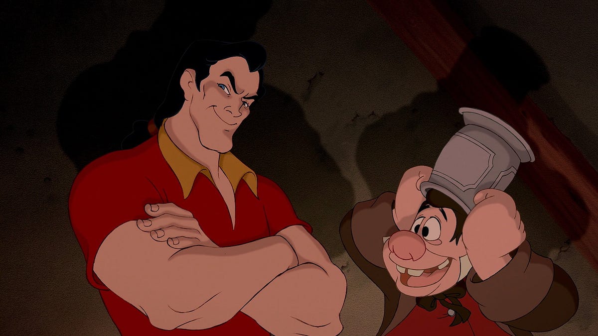 Does the Mob Song from Beauty and the Beast prove that Gaston is the
