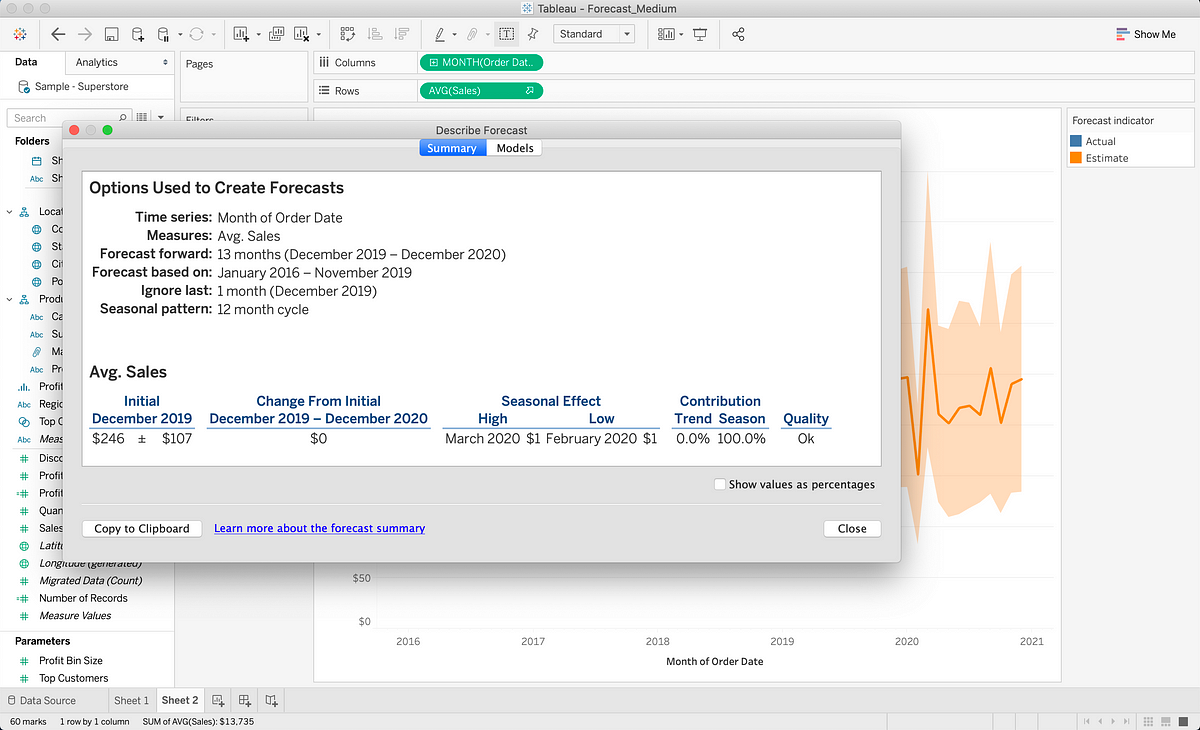 Learning to Forecast Effectively With Tableau in 6 Minutes Or Less