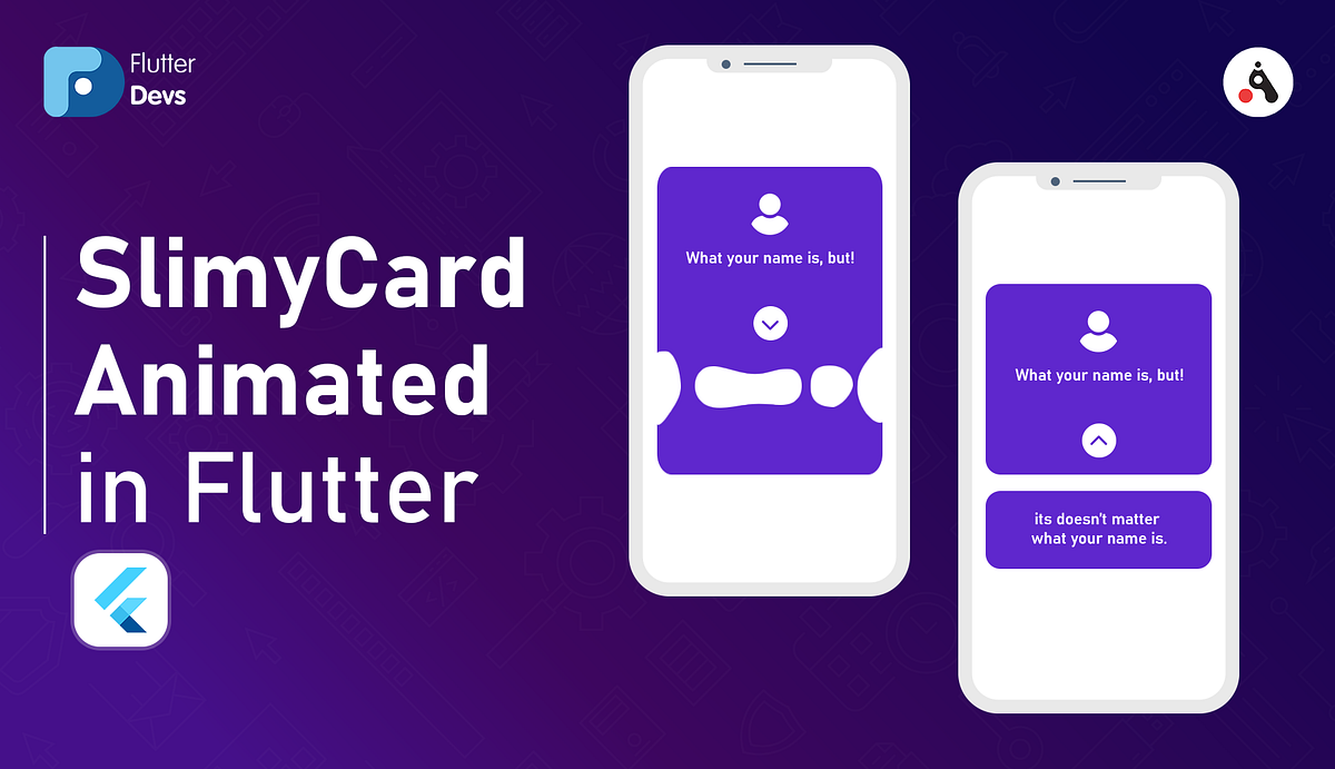 SlimyCard Animated In Flutter