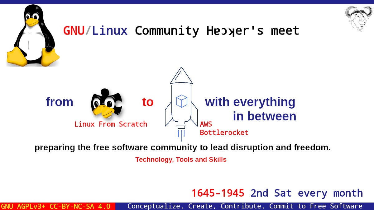 from LFS (Linux from Scratch) to Bottlerocket with everything in