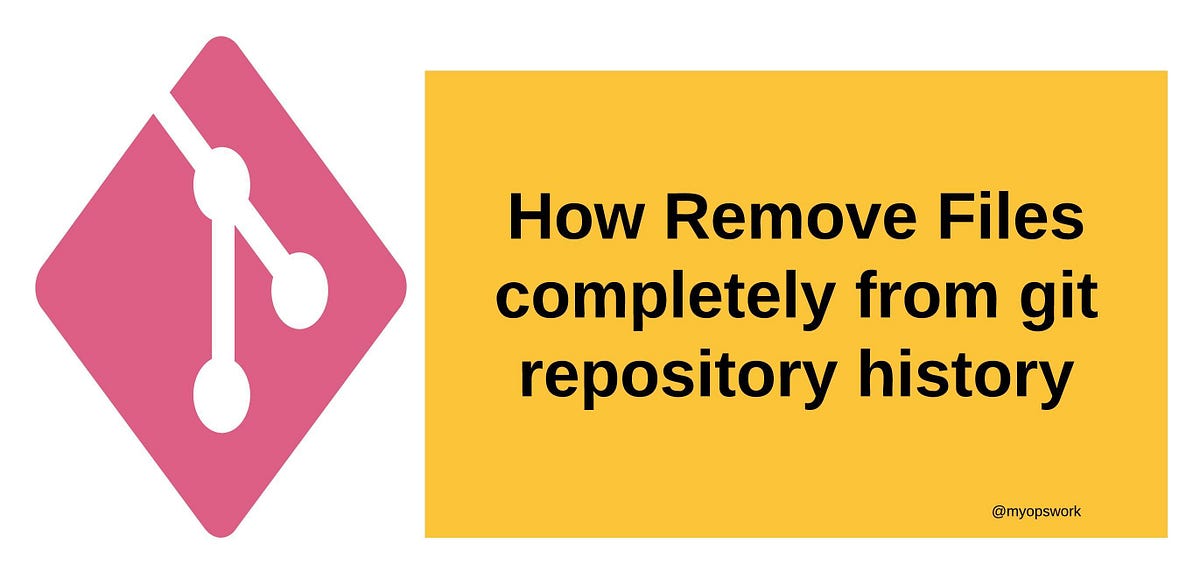 How Remove Files completely from git repository history | by Aravind G V |  oneops work