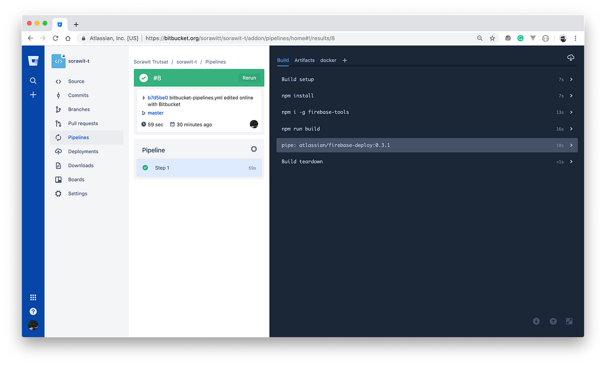 มาทำ auto-deploy Vue ขึ้น Firebase hosting ด้วย Bitbucket pipeline กันเถอะ