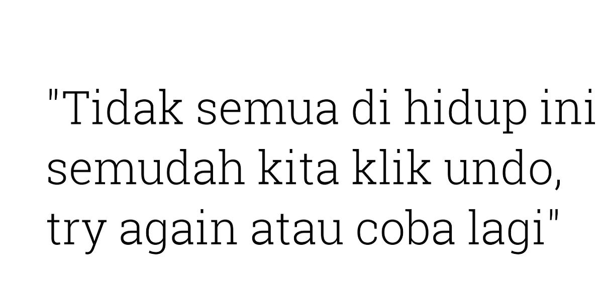 Teruntuk Istri Dan Anak Tolong Mengerti Saya Bekerja Seperti Ini