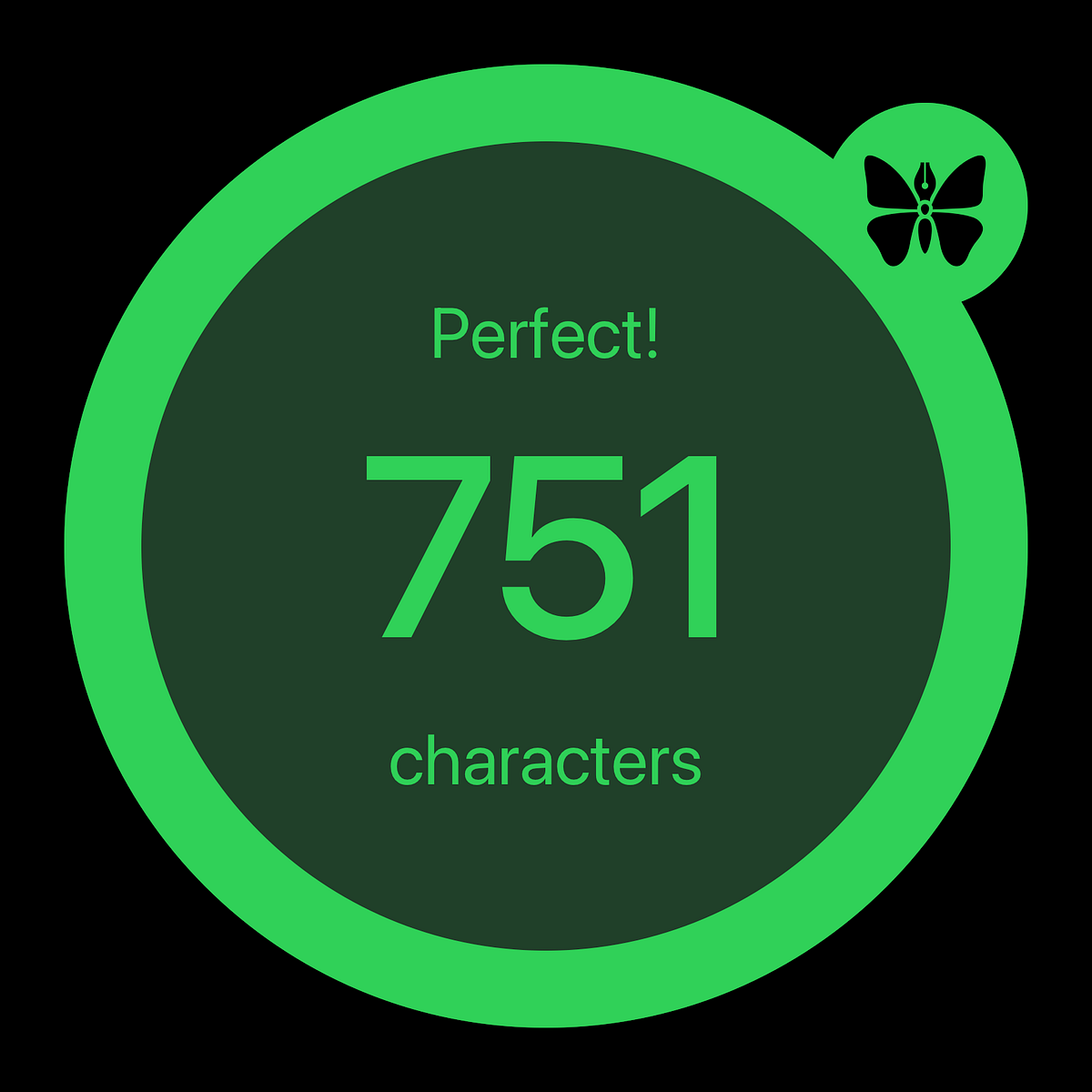 751 of 7 characters #amwriting @ulyssesapp - Jonathan Roofner - Medium
