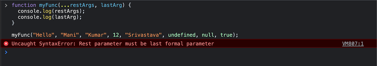 Rest vs Spread Operator in JavaScript | by Mani Kumar Srivastava | Geek ...