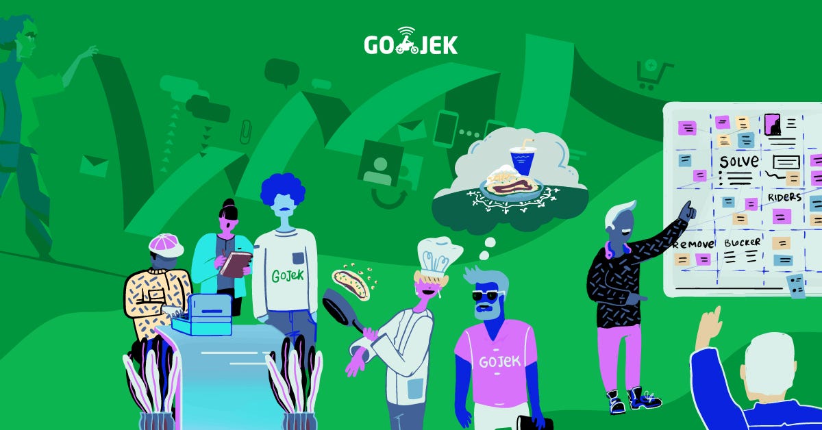 Gojek and Grab Strategies to Compete with others during the Pandemic (source: spcecial) Gojek and Grab Strategies to Compete with others during the Pandemic