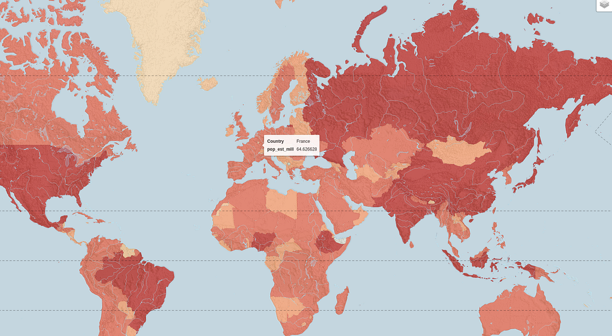 Using folium to create interactive maps offline | by Pareekshith Katti ...