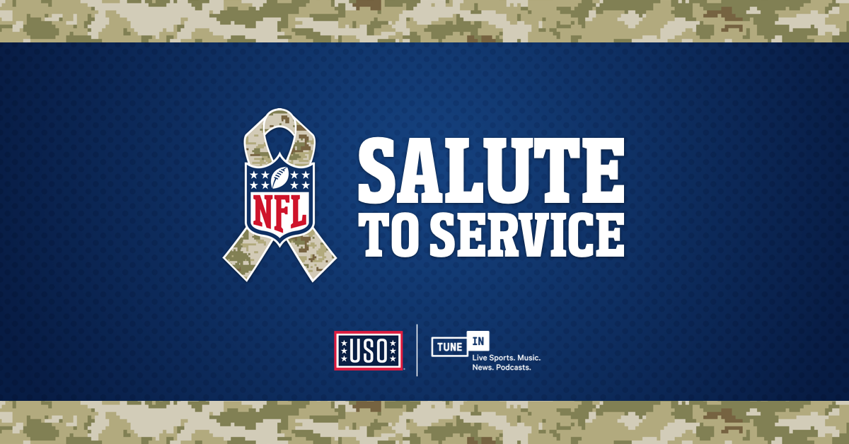 nfl salute to service month 2018