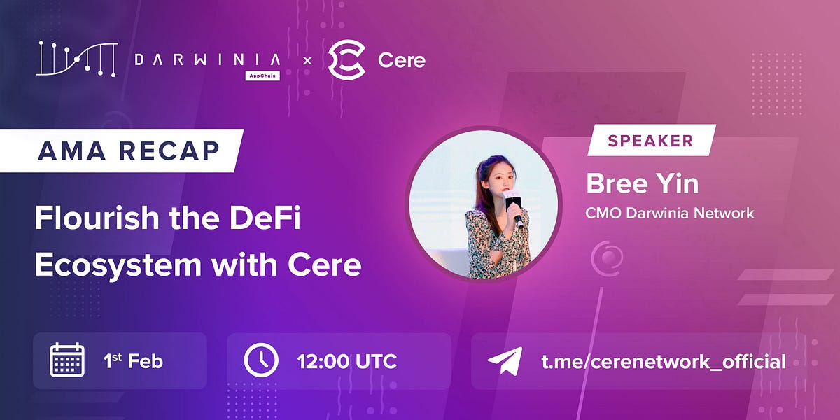 Darwinia x Cere: AMA Recap