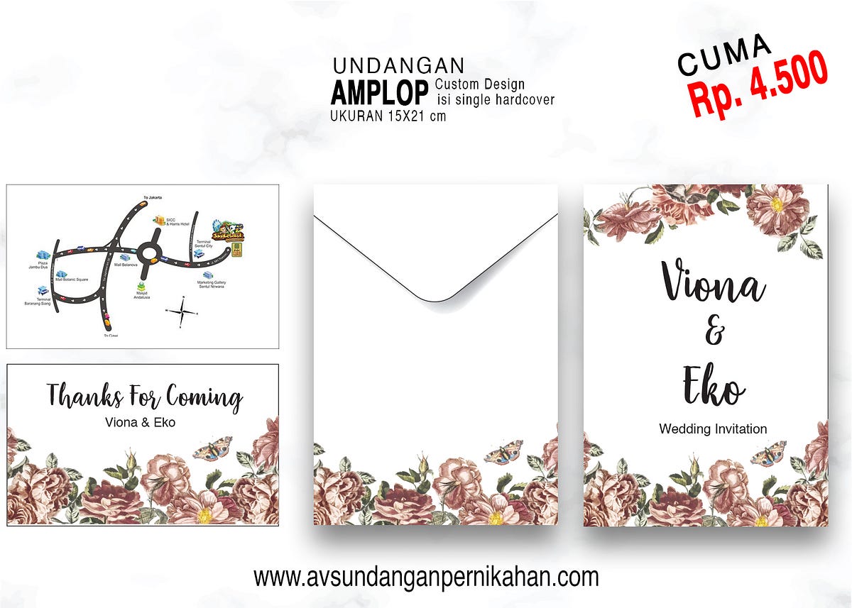 Cetak Undangan Pernikahan Murah Di Margonda Depok 082299993930