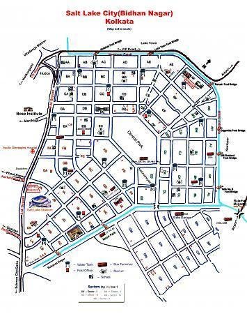 kolkata salt lake map An Overview The Drainage Aspect Of Bidhannagar Municipal kolkata salt lake map