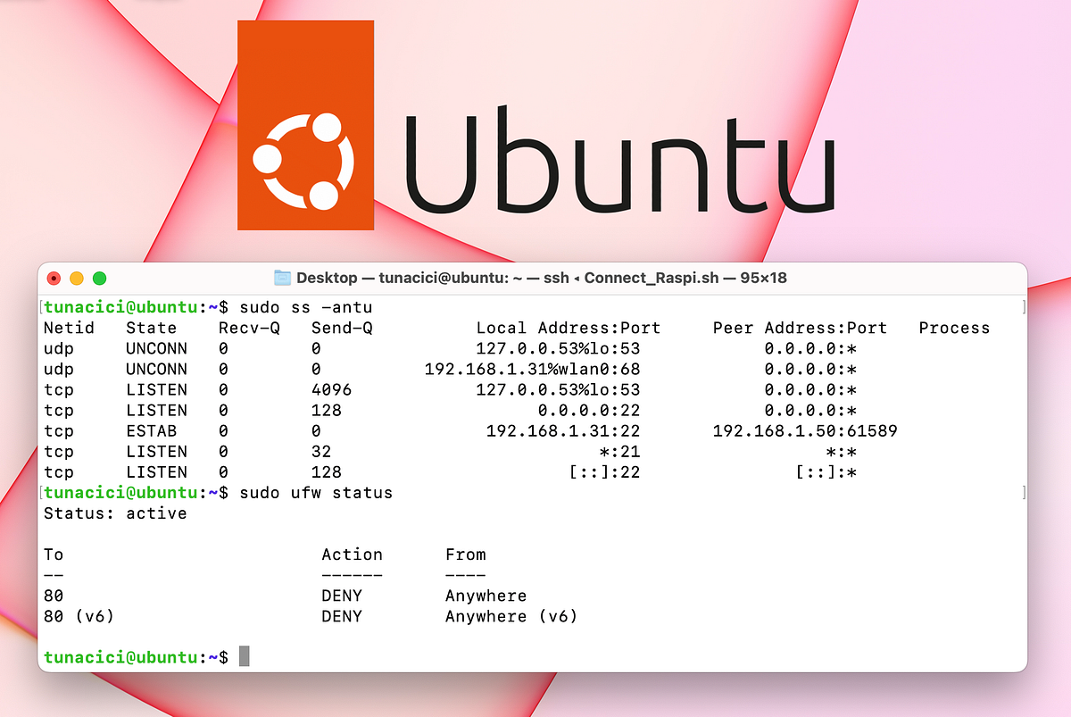 Linux Networking ELI5 — Part 3, Ports, TCP/IP & Firewalls by Tuna Cici Jan, 2023 Medium
