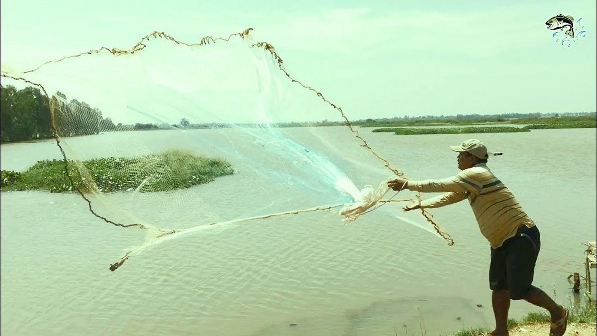 Cast Your Net. Through my time in school and working… by Phillip