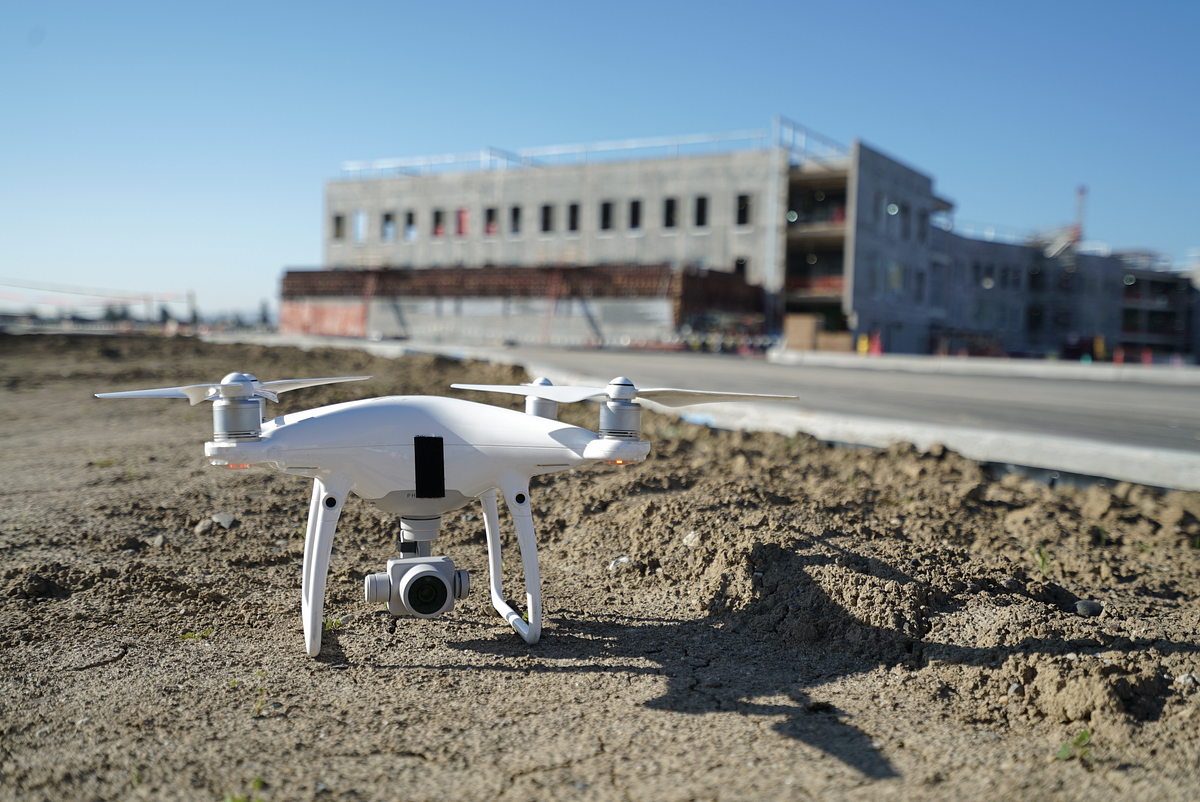 Using Drones To Capture Construction Progress Photos By DroneDeploy 