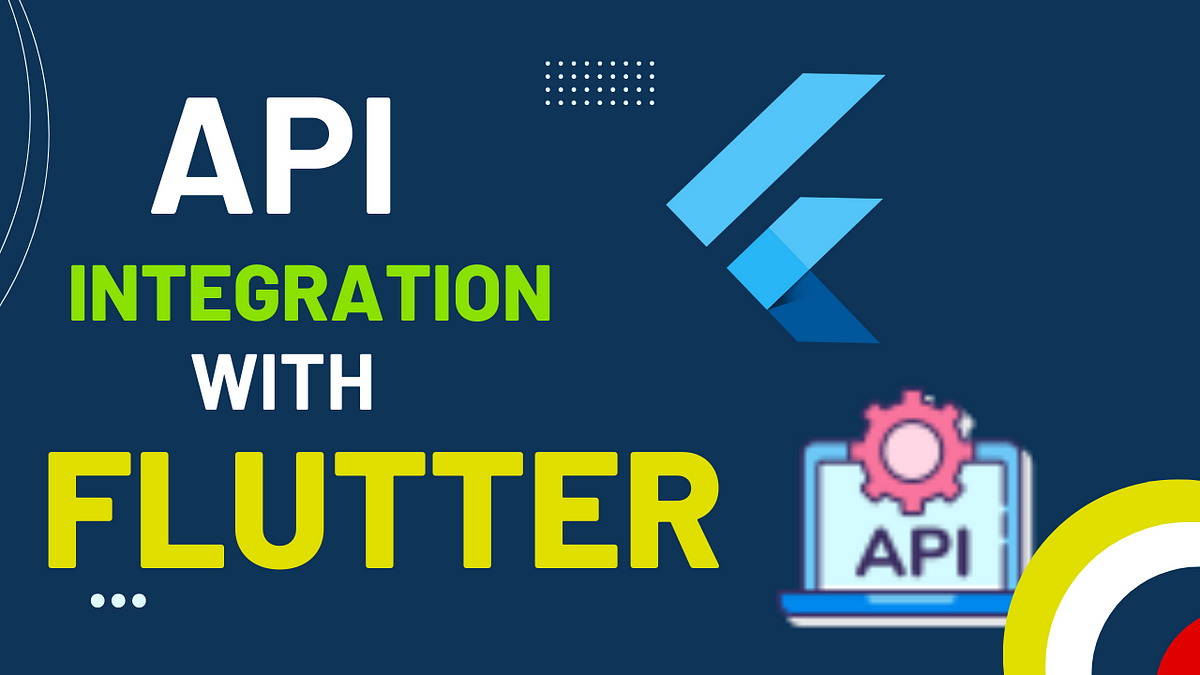 Api integration in flutter so you have built a few apps with by