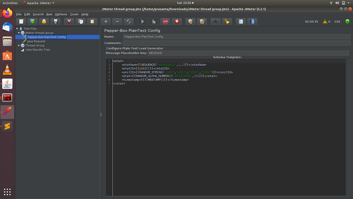 Apache Kafka Bench markingLoad Test using JMeter by Prasanta Kumar