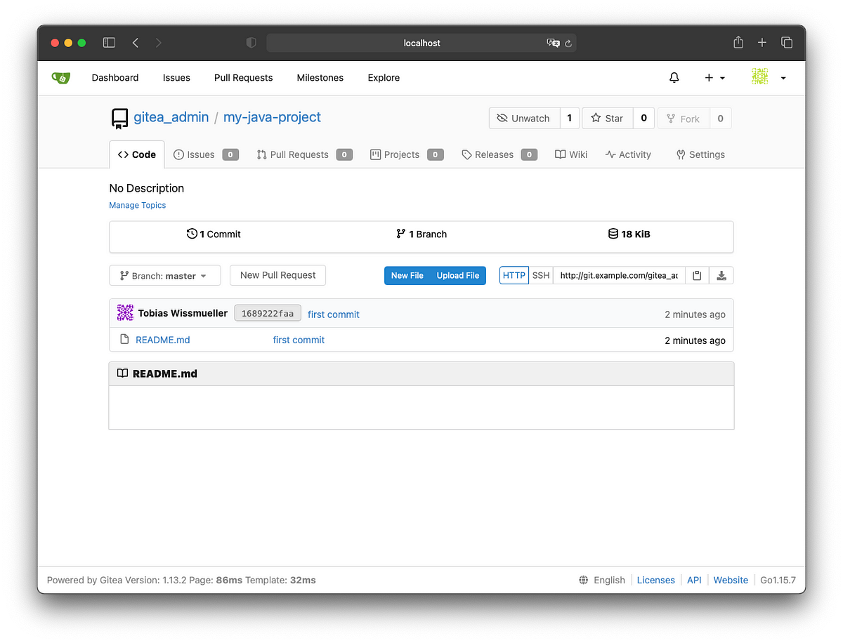 Setup a Private Git-Repository in Kubernetes with Gitea | by Tobias  Wissmueller | ITNEXT