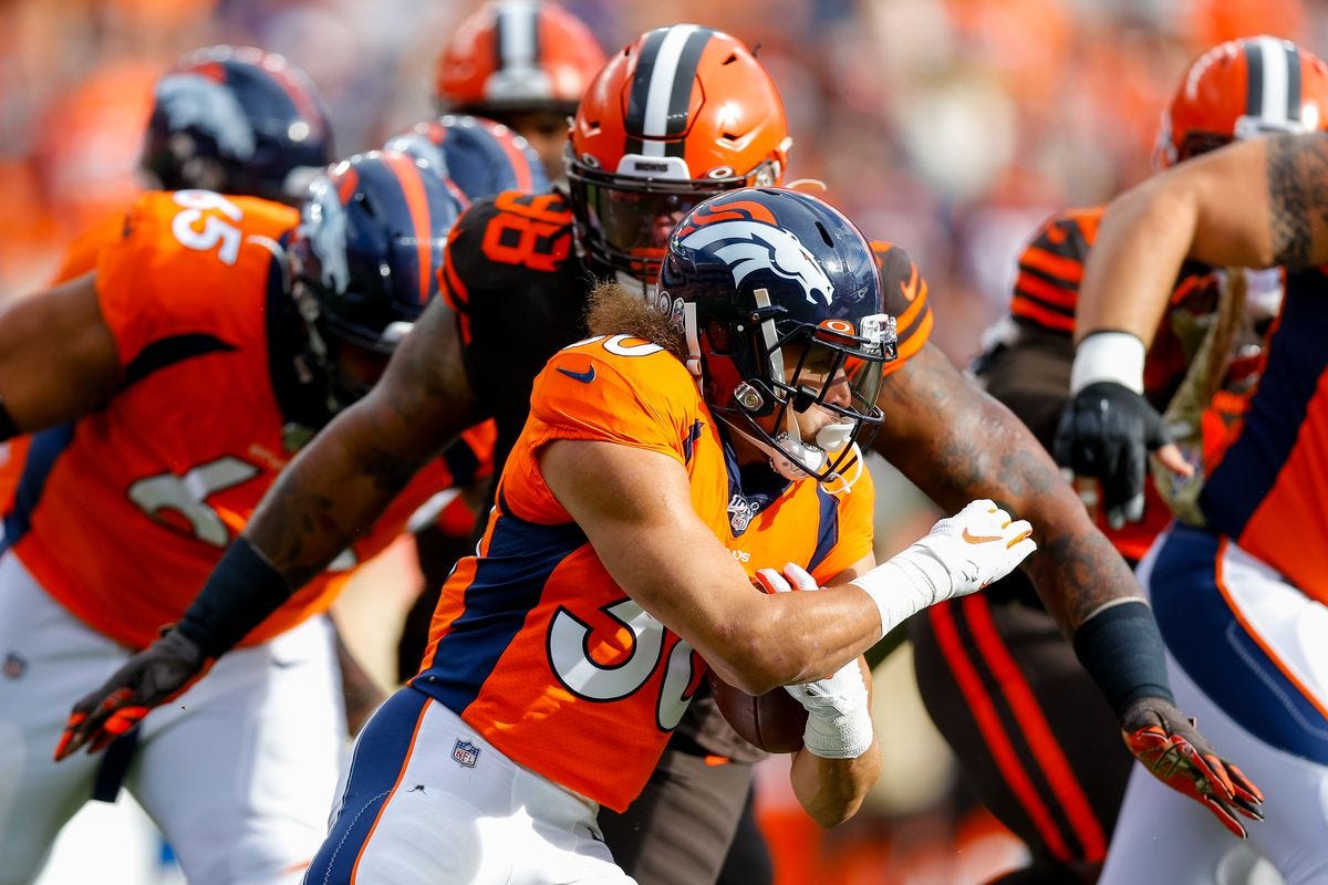 2019 Broncos Season Week 9 By Matthew Fox Medium