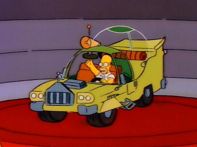 Powell Motors &quot;The Homer&quot; Vs. Ned Flanders&#39; Geo Metro | Retro Junk
