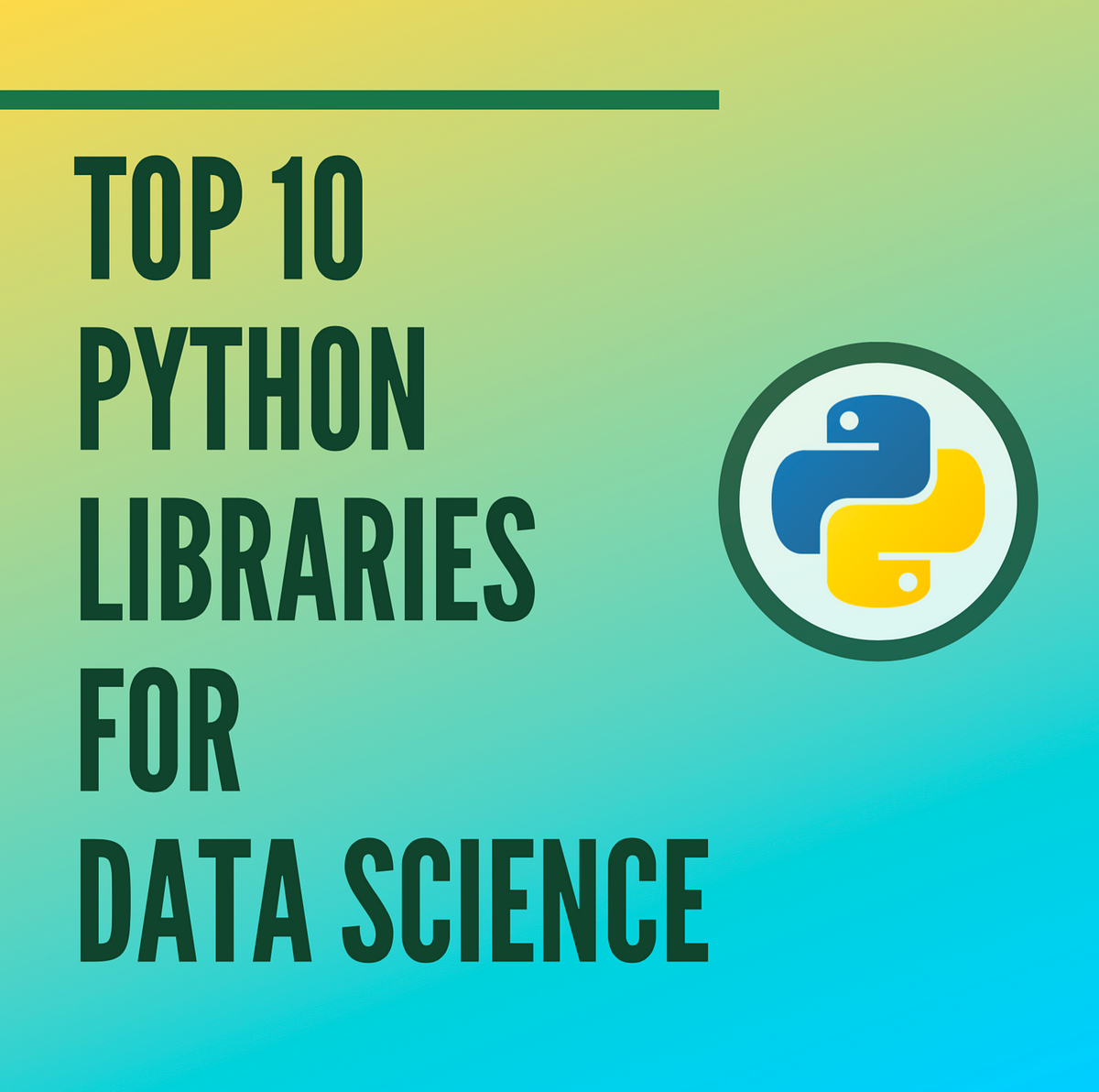 Top 10 Python Libraries for Data Science