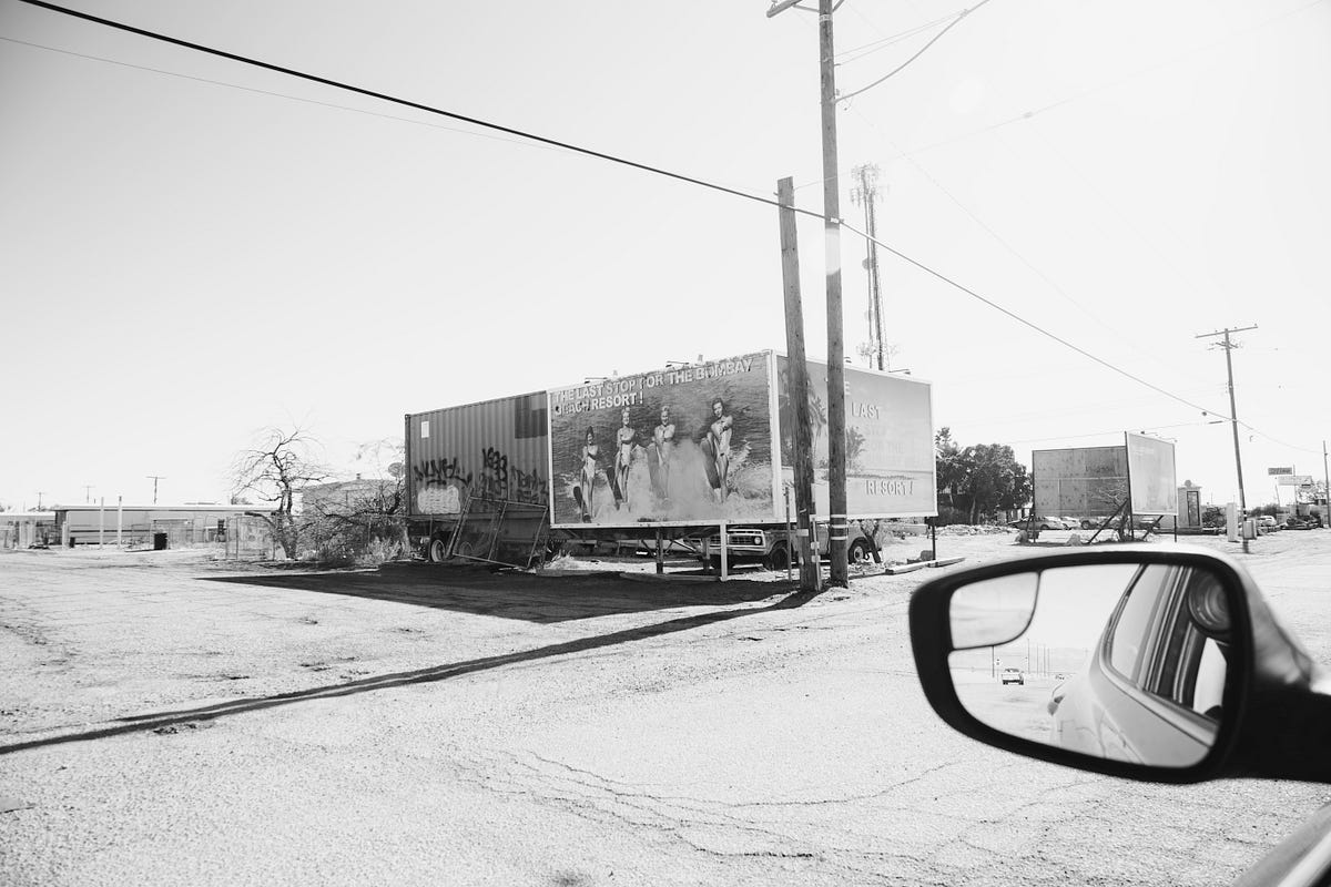 Bombay Beach Reminders of a Golden Era Given Way to Devastation by
