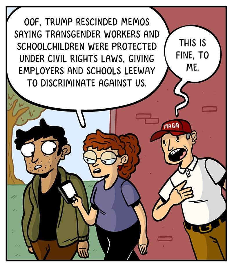 Trump Really, Really, Really Does Not Like Trans People
