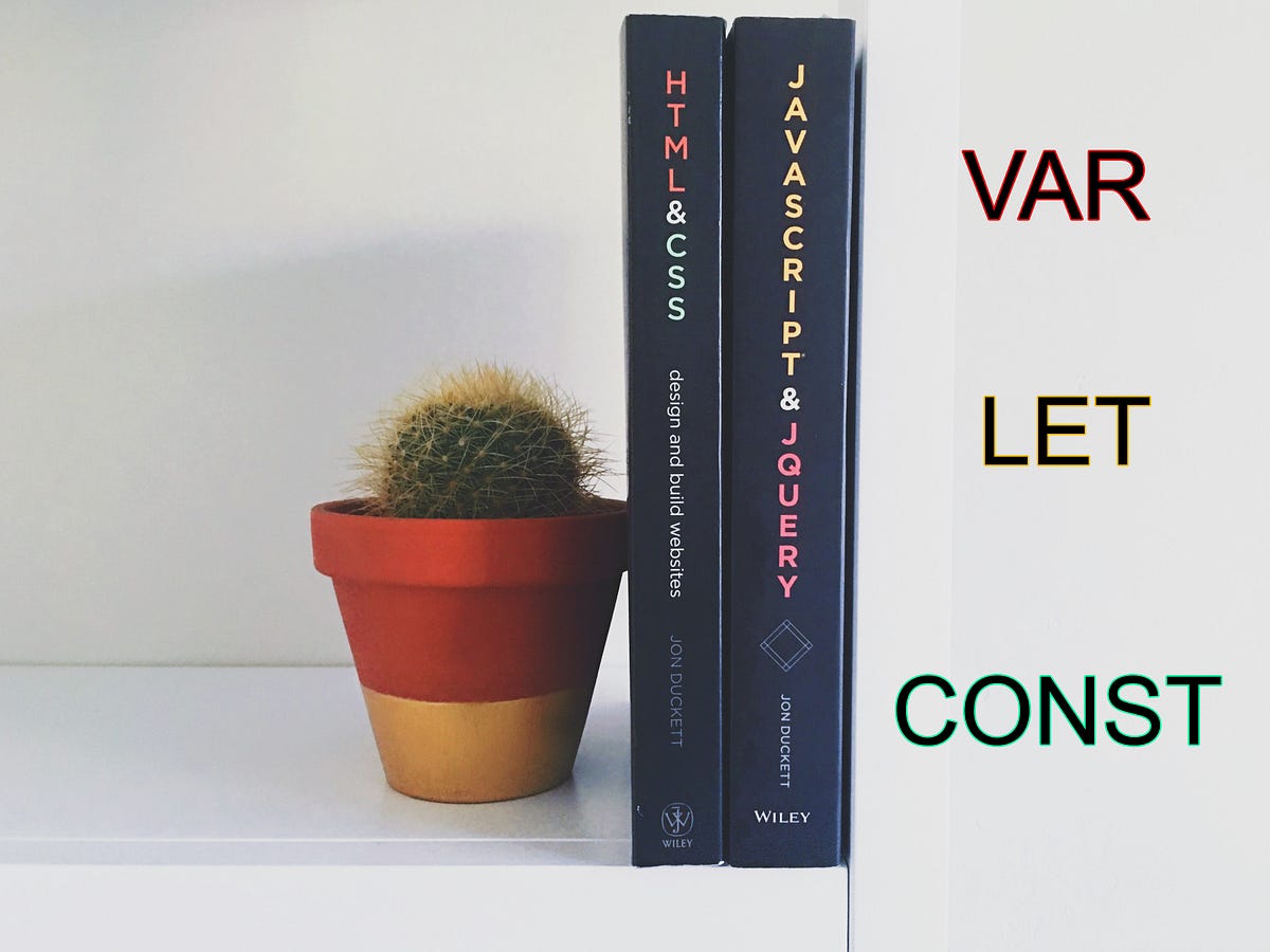 Why are there three ways to declare variables in javascript by 