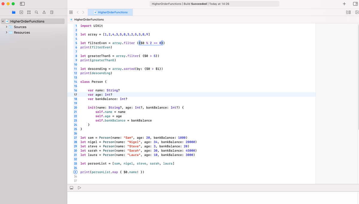 Swift Higher order functions — Tutorial by Ruchira Randana Medium