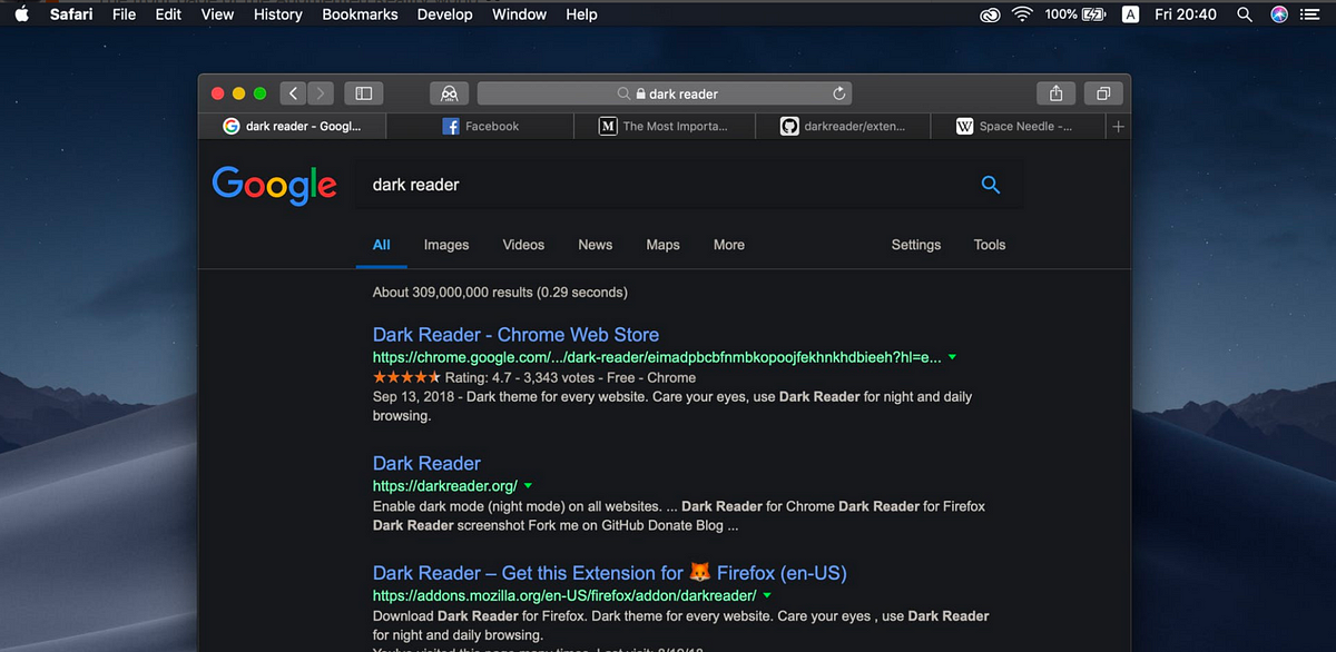 Finally, a tool to enable Dark Mode for every website 🌚 | by Product Hunt  | Product Hunt